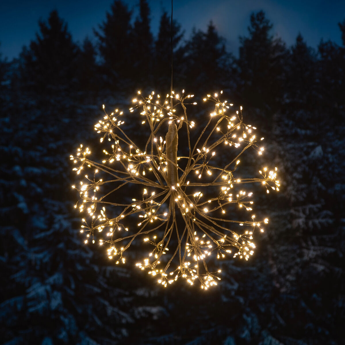 Finnlumor Valopallo Ø40 cm 480 micro-LED lämminvalkoinen